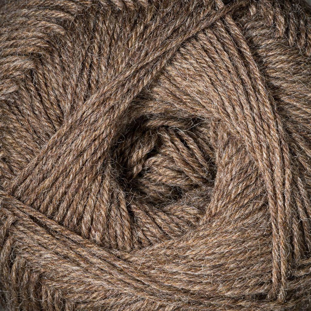 Preview: Sockenvolle Soley 4-fädig 75% Schurwolle 100g uni braun